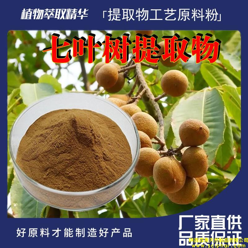 七葉樹提取物的成分、功效